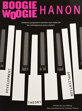 portada boogie woogie hanon revised edition piano book (en Inglés)