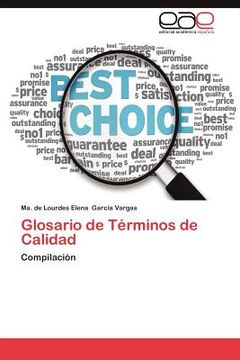 portada glosario de t rminos de calidad (in English)