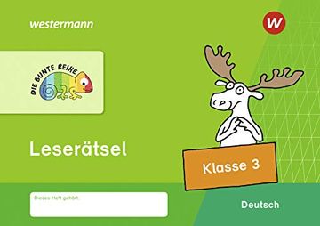 portada Die Bunte Reihe - Deutsch: Leserätsel Klasse 3 (in German)