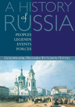 portada A History of Russia: Peoples, Legends, Events, Forces (en Inglés)