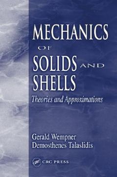 portada mechanics of solids and shells: theories and approximations (en Inglés)