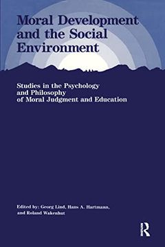 portada Moral Development and the Social Environment (en Inglés)