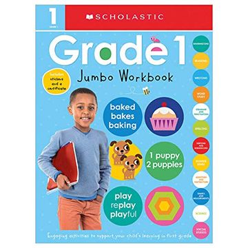 portada First Grade Jumbo Workbook: Scholastic Early Learners (Jumbo Workbook) 