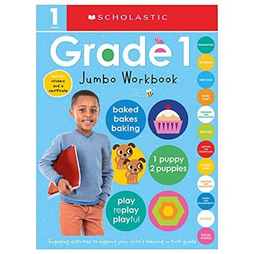 portada First Grade Jumbo Workbook: Scholastic Early Learners (Jumbo Workbook) (en Inglés)