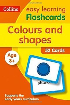 portada Colours and Shapes Flashcards (Collins Easy Learning Preschool) (in English)