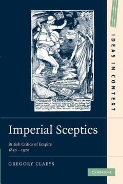 portada Imperial Sceptics Paperback (Ideas in Context) (in English)