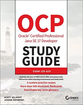 portada Ocp Oracle Certified Professional Java se 17 Developer Study Guide: Exam 1Z0-829 (en Inglés)