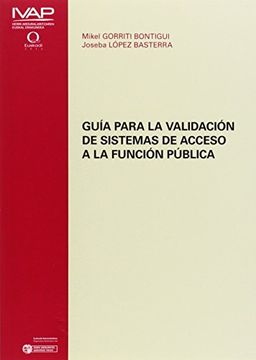 portada Guía para la validación de sistemas de acceso a la función pública (Denetik I.V.A.P.)