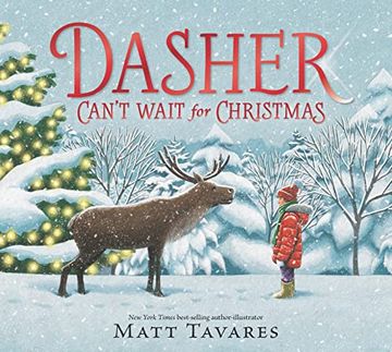 portada Dasher Can't Wait for Christmas (en Inglés)