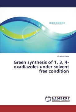 portada Green synthesis of 1, 3, 4-oxadiazoles under solvent free condition