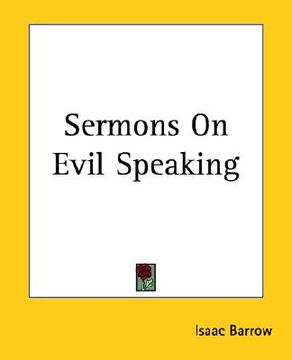 portada sermons on evil speaking (en Inglés)