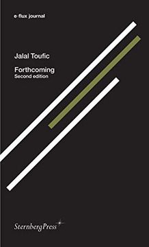 portada E-Flux Journal: Jalal Toufic - Forthcoming 