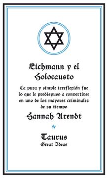 portada Eichmann Y El Holocausto / Eichmann and the Holocaust