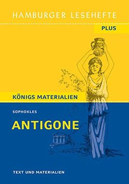 portada Antigone: Ein Trauerspiel (Hamburger Lesehefte Plus) (en Alemán)