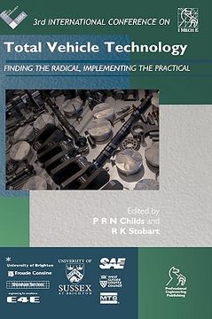 portada total vehicle technology: finding the radical, implementing the practical (3rd international conference) (in English)