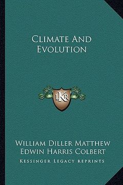 climate and evolution (en Inglés)