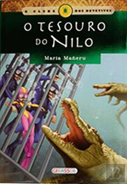 portada O Clube dos Detetives - O Tesouro do Nilo (Portuguese Edition)