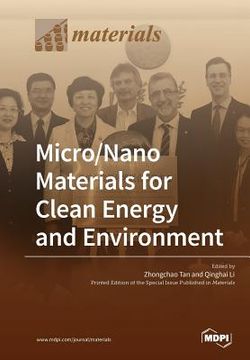 portada Micro/Nano Materials for Clean Energy and Environment (in English)