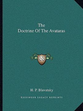 portada the doctrine of the avataras (en Inglés)