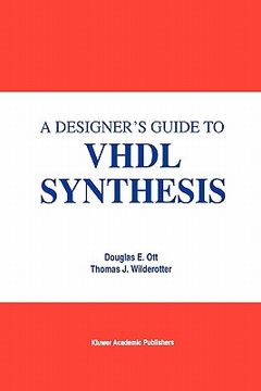 portada a designer's guide to vhdl synthesis (in English)