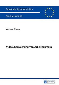 portada Videoüberwachung von Arbeitnehmern (Europäische Hochschulschriften (in German)