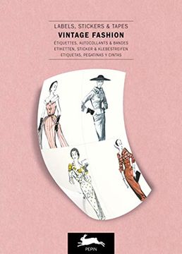 portada Vintage Fashion: Label and Sticker Book: Labels, Stickers & Tapes (en Inglés)