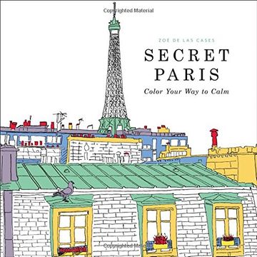 portada Secret Paris: Color Your Way to Calm (in English)