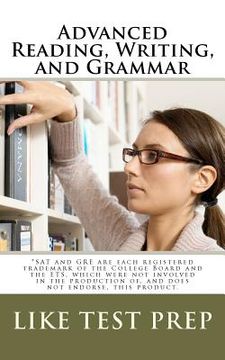 portada advanced reading, writing, and grammar (en Inglés)