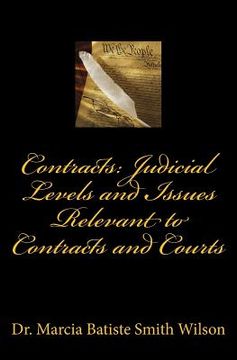 portada Contracts: Judicial Levels and Issues Relevant to Contracts and Courts (en Inglés)