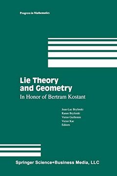 portada Lie Theory and Geometry: In Honor of Bertram Kostant (Progress in Mathematics, 123) (en Inglés)