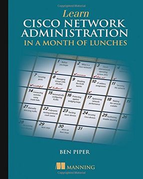 portada Learn Cisco Network Administration in a Month of Lunches (en Inglés)