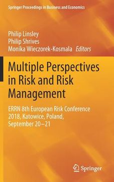 portada Multiple Perspectives in Risk and Risk Management: Errn 8th European Risk Conference 2018, Katowice, Poland, September 20-21 (in English)