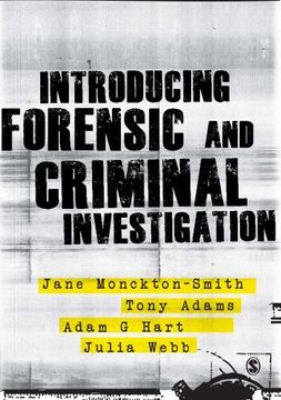 portada introducing forensic and criminal investigation (in English)