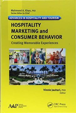 portada Hospitality Marketing and Consumer Behavior: Creating Memorable Experiences (Advances in Hospitality and Tourism) (en Inglés)