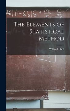 portada The Elements of Statistical Method