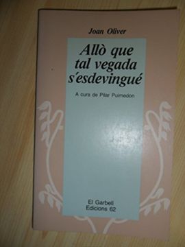 portada Allo que tal Vegada s Esdevingue (in Catalá)