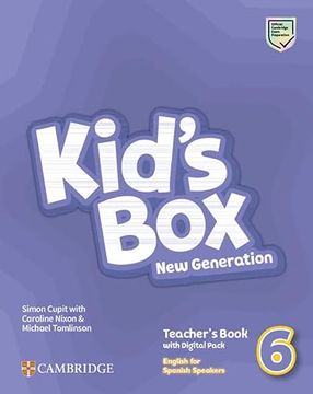 portada Kid's box new Generation Level 6 Book + Digital Pack English for Spanish Speakers