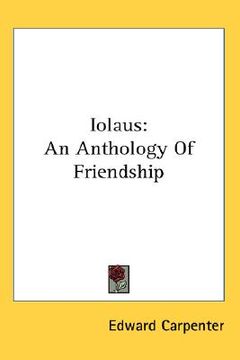 portada iolaus: an anthology of friendship (en Inglés)