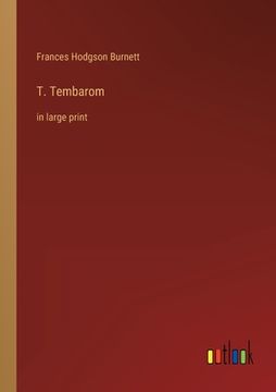 portada T. Tembarom: in large print (en Inglés)