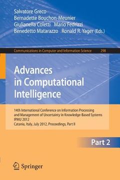 portada advances in computational intelligence, part ii: 14th international conference on information processing and management of uncertainty in knowledge-ba (in English)