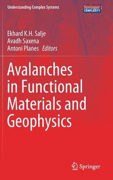 portada Avalanches in Functional Materials and Geophysics (en Inglés)
