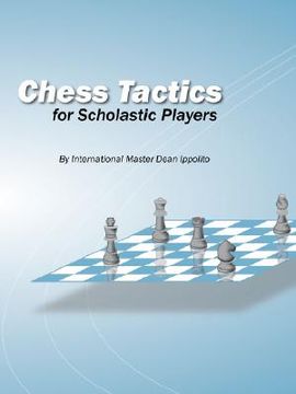portada chess tactics for scholastic players (in English)