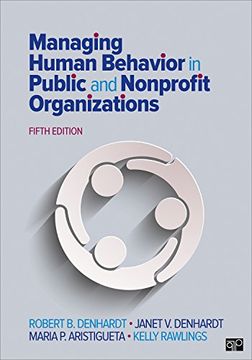 portada Managing Human Behavior in Public and Nonprofit Organizations (en Inglés)