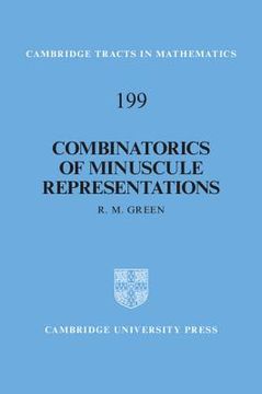 portada Combinatorics of Minuscule Representations Hardback (Cambridge Tracts in Mathematics) (en Inglés)