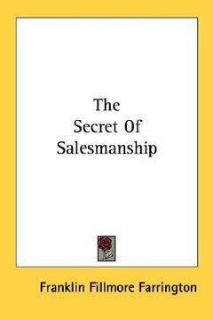 portada the secret of salesmanship (en Inglés)