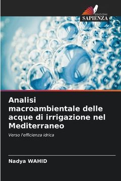 portada Analisi macroambientale delle acque di irrigazione nel Mediterraneo (en Italiano)
