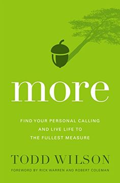 portada More: Find Your Personal Calling and Live Life to the Fullest Measure (in English)