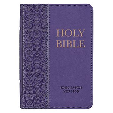 portada Kjv Bible Mini Pocket Purple (en Inglés)
