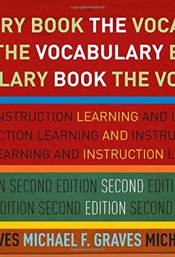 portada The Vocabulary Book: Learning and Instruction (Language and Literacy Series) (en Inglés)