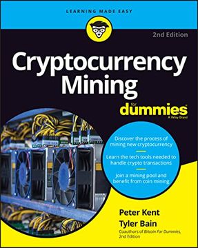portada Cryptocurrency Mining for Dummies (For Dummies (Computer (en Inglés)